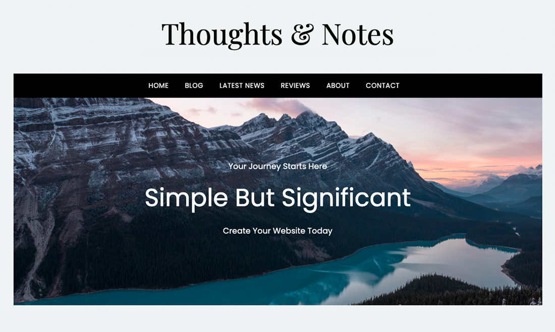 Blogging Essentials WordPress Theme media 1