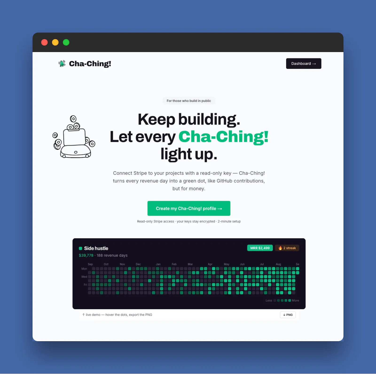 Cha-Ching Hub screenshot 1
