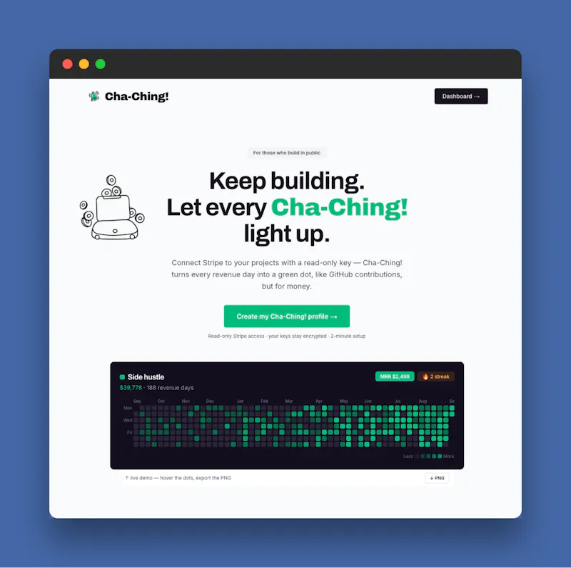 Cha-Ching Hub screenshot 1