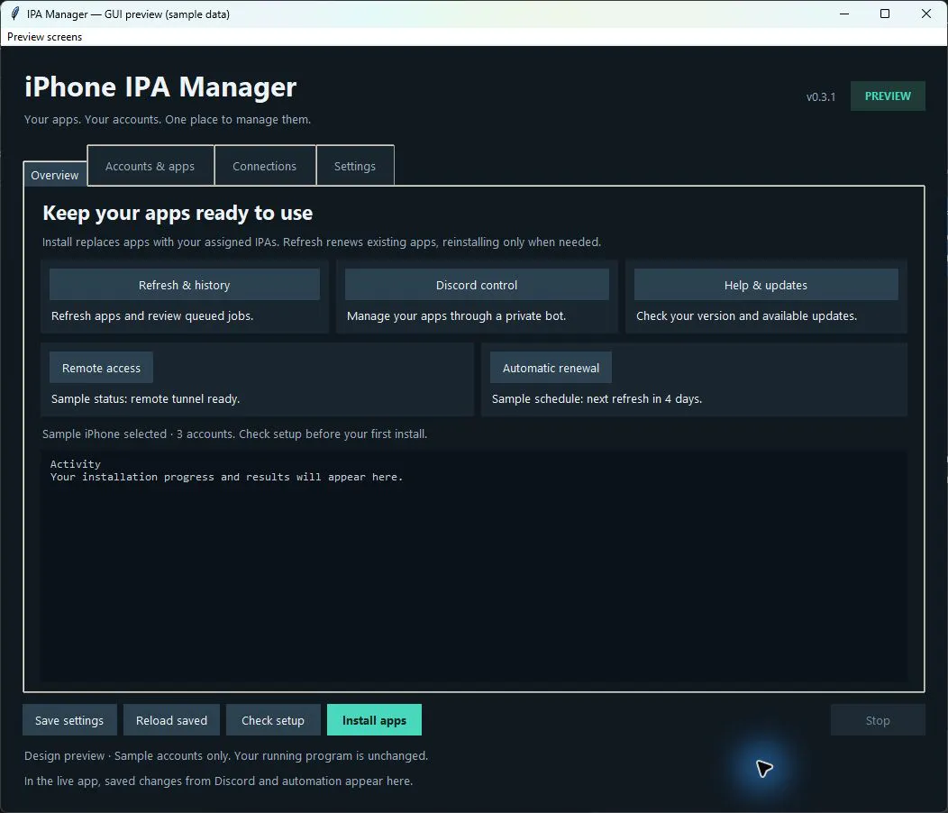 iPhone IPA Manager gallery image