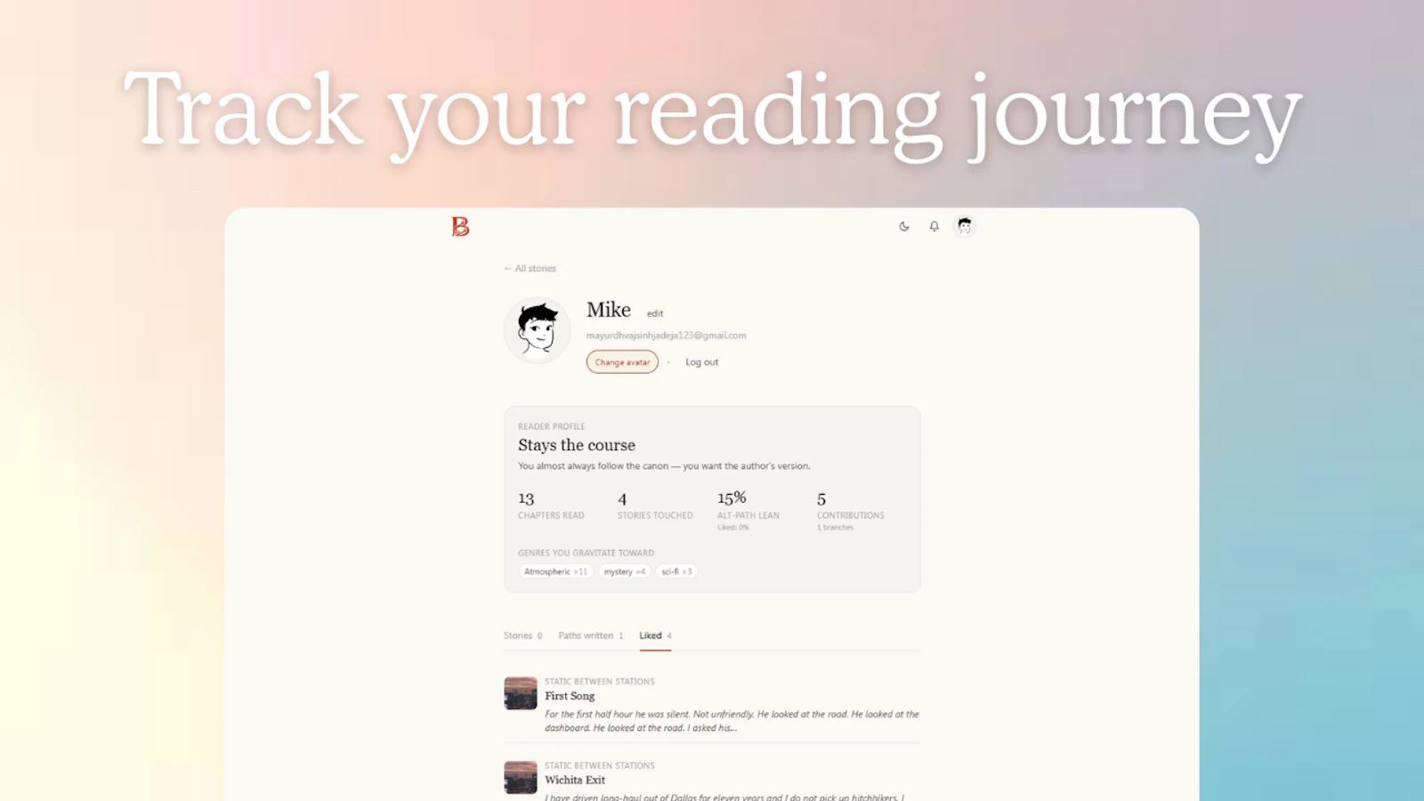 Branched screenshot 4