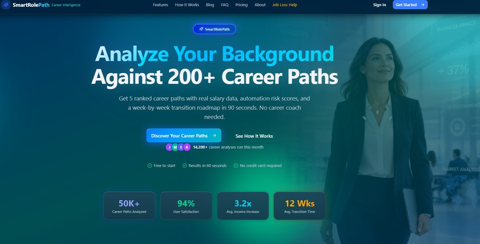 SmartRolePath: AI Career Roadmaps gallery image