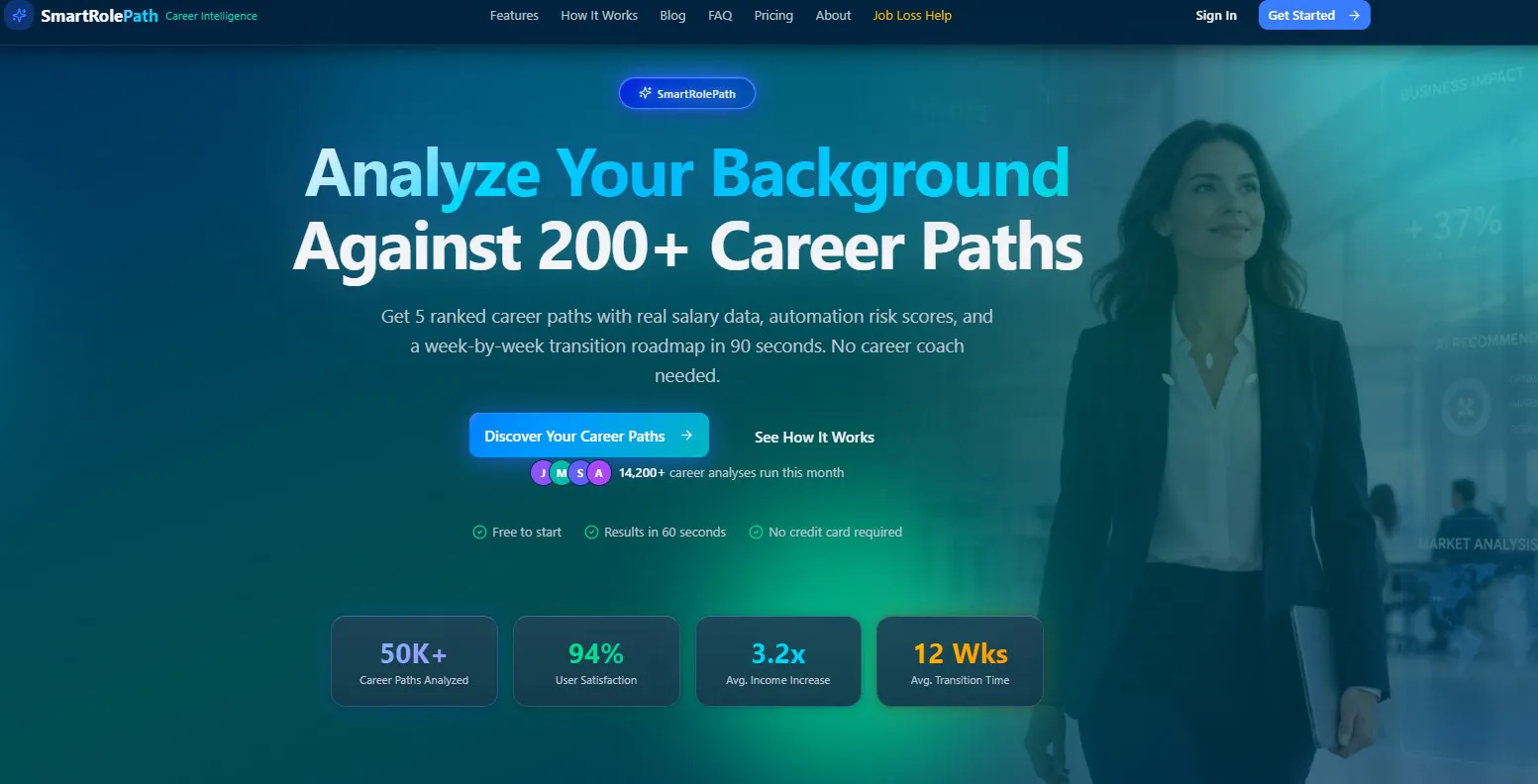 SmartRolePath: AI Career Roadmaps 截图 3