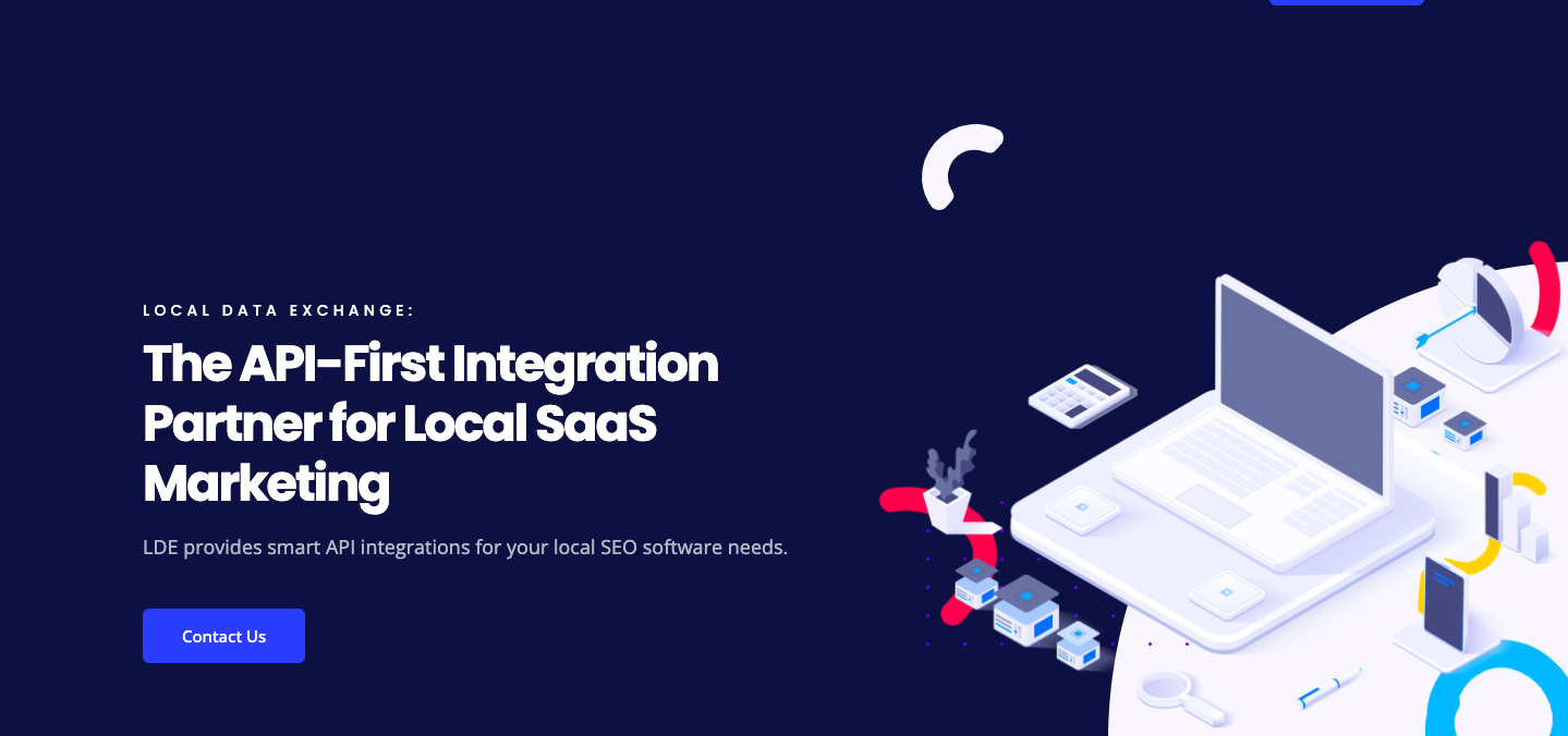 Lokaler Datenaustausch - Der API-erste Integrationspartner für lokales SaaS-Marketing Medien 1