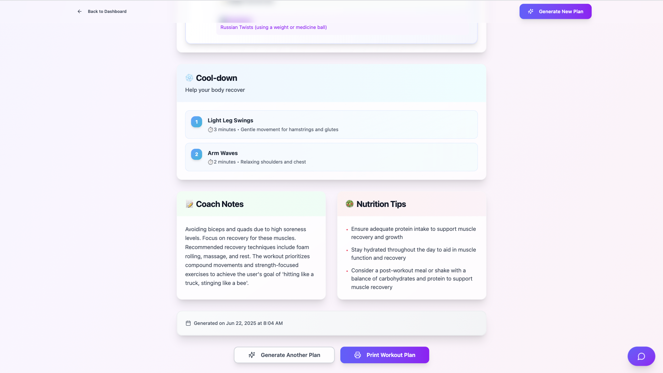 Plan My Workout gallery image