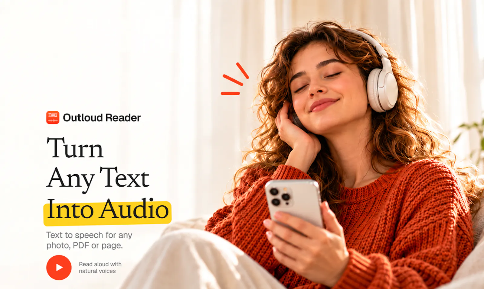 Outloud Reader - Text to Speech screenshot 3