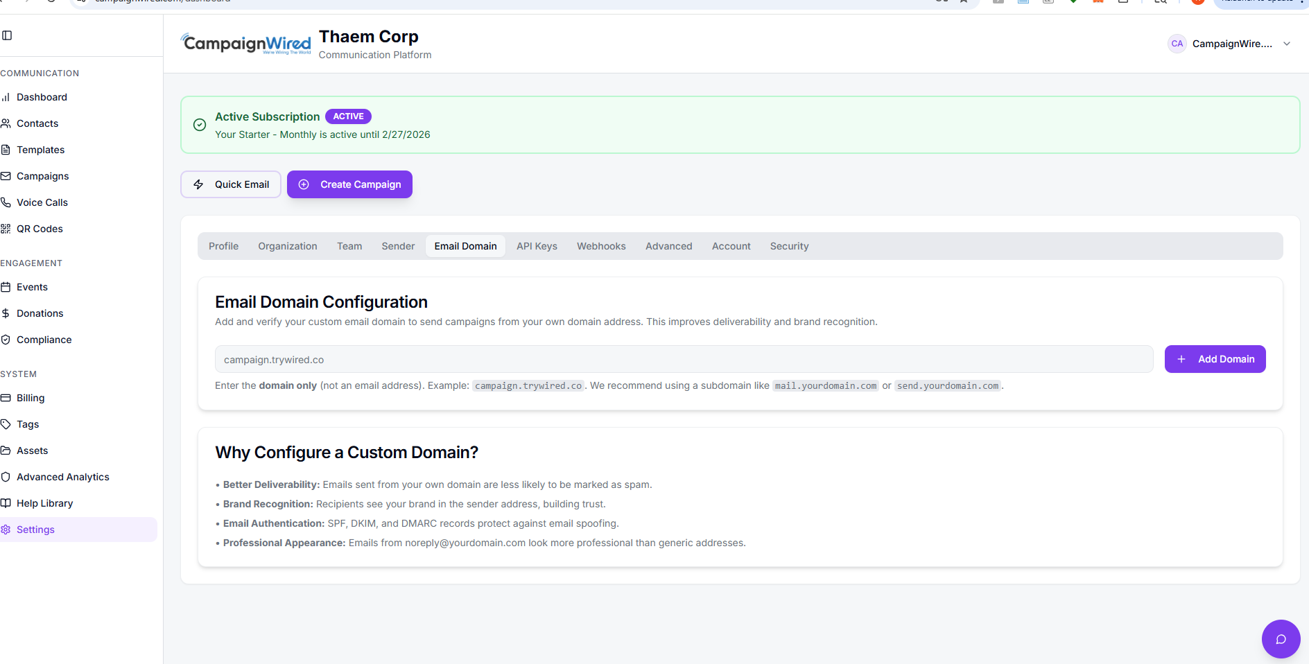 CampaigWired gallery image