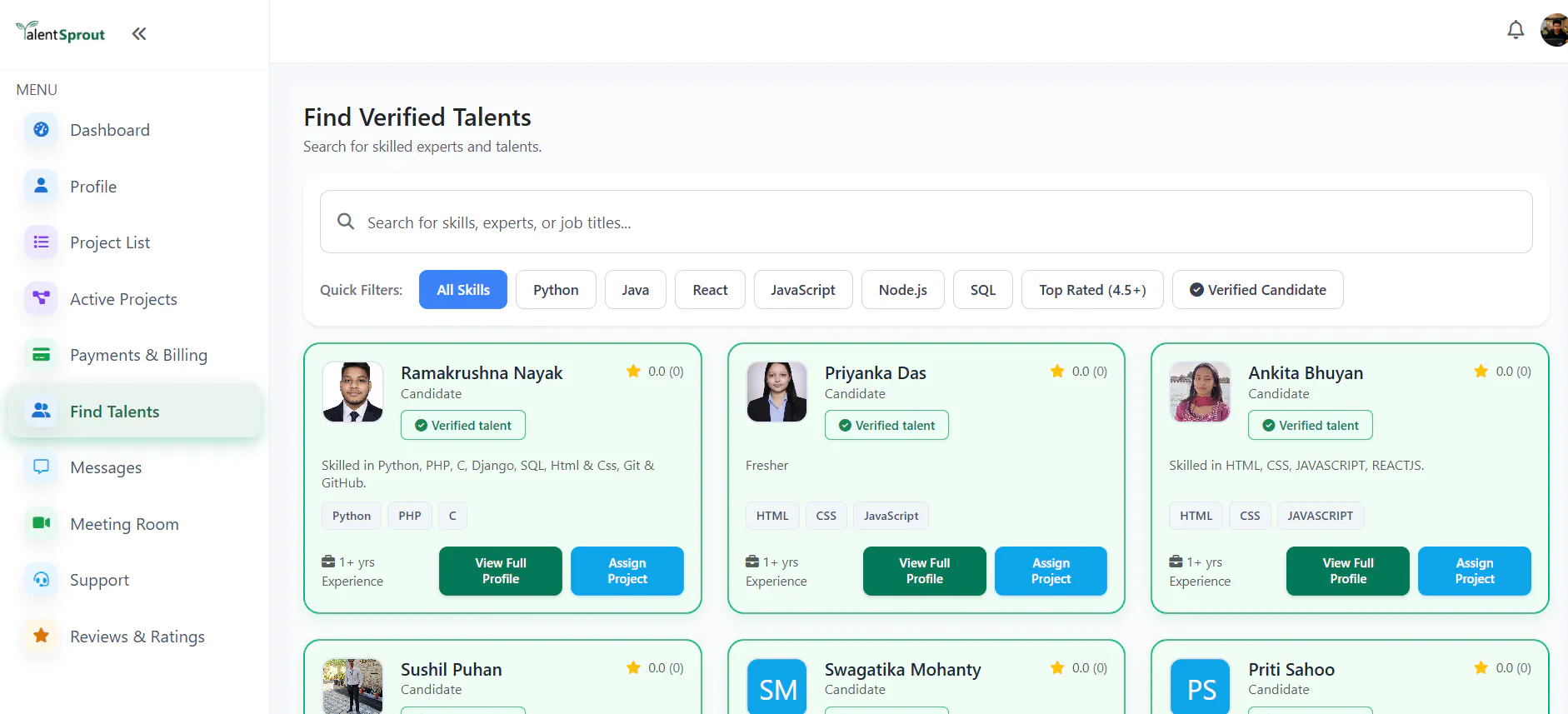 TalentSprout – Best Talent Marketplace gallery image