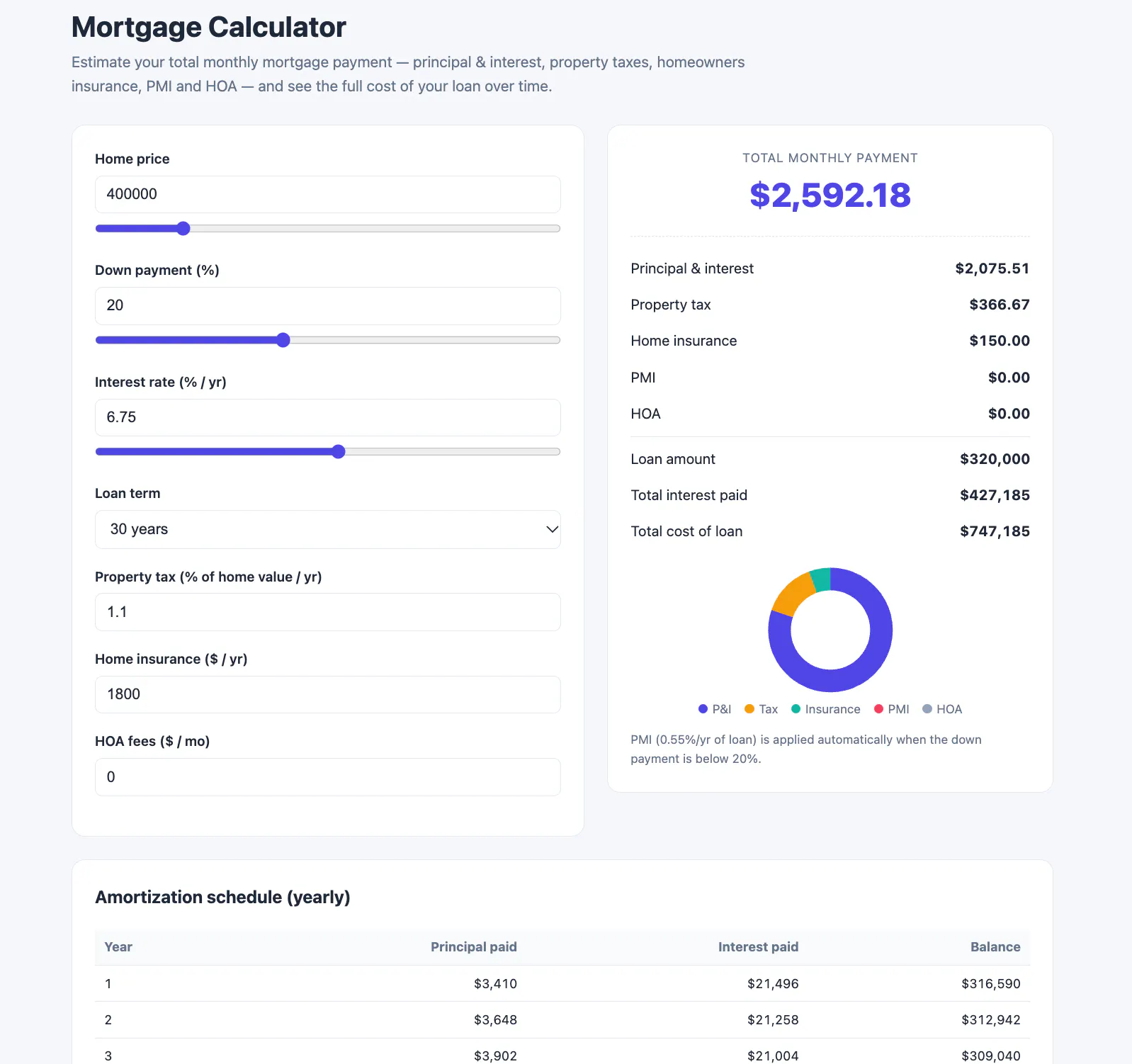FinCalc gallery image