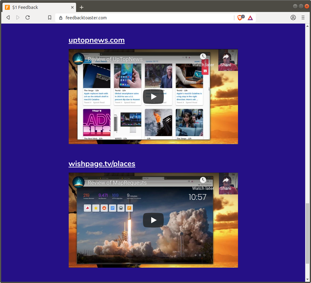 $1 Feedback gallery image