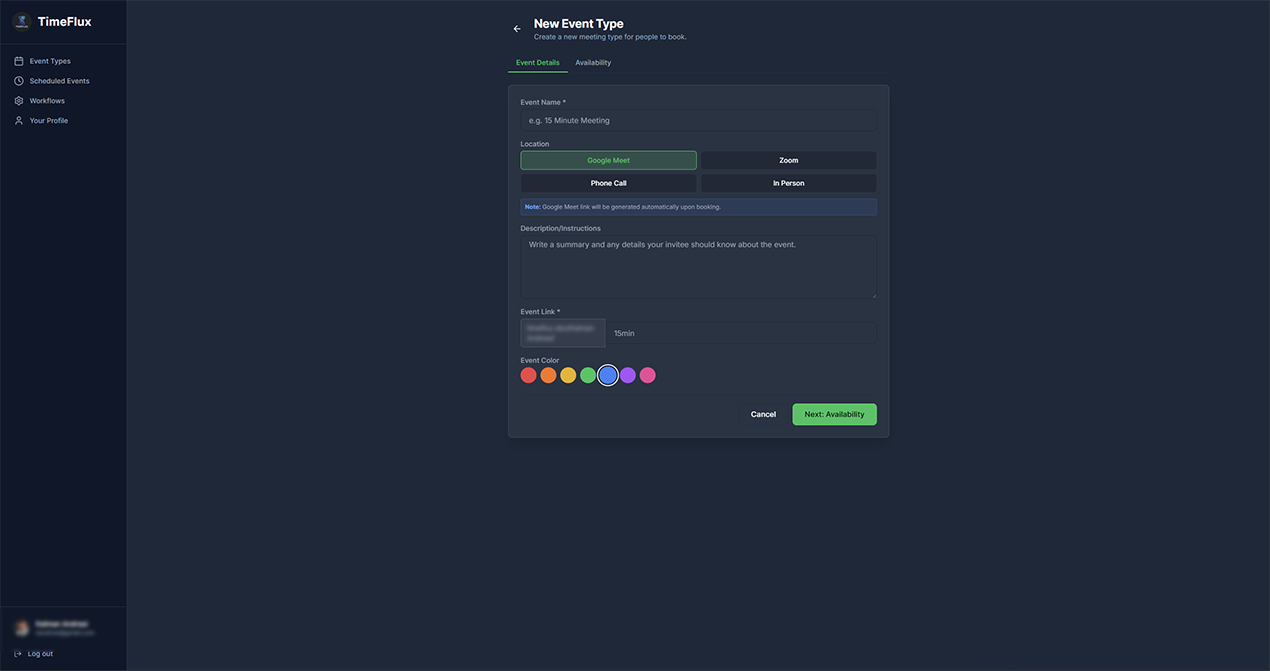 TimeFlux - Screenshot 2 showing product features and functionality