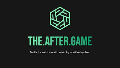 TheAfterGame gallery image