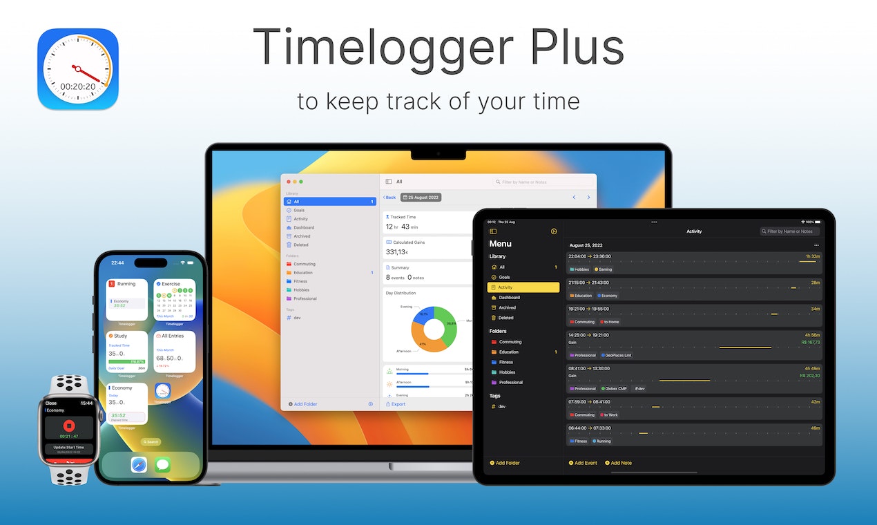 TimeLogger Plus media 1