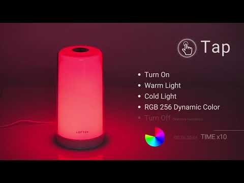 LED RGB Touch Sensor Lamp gallery image
