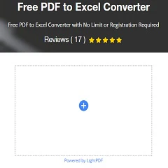 Acethinker Free PDF to Excel Converter