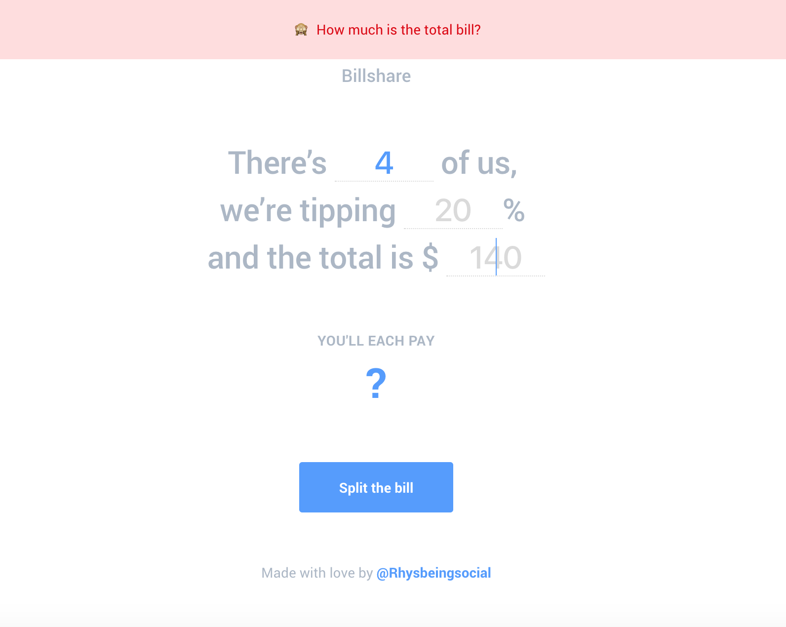 Billshare gallery image