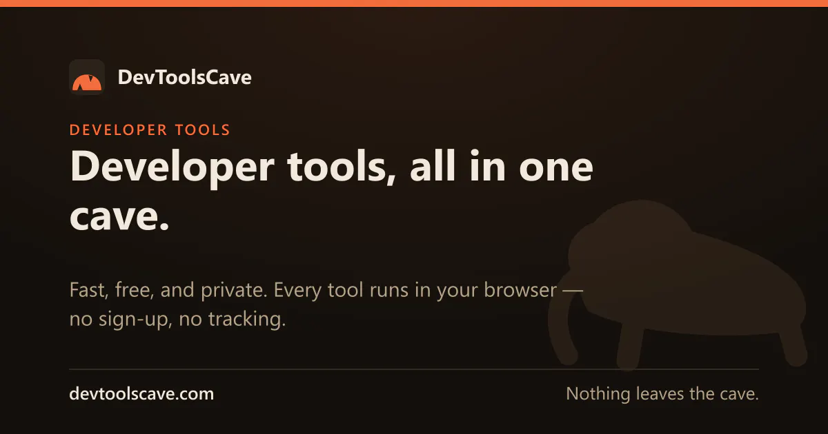 DevToolsCave gallery image