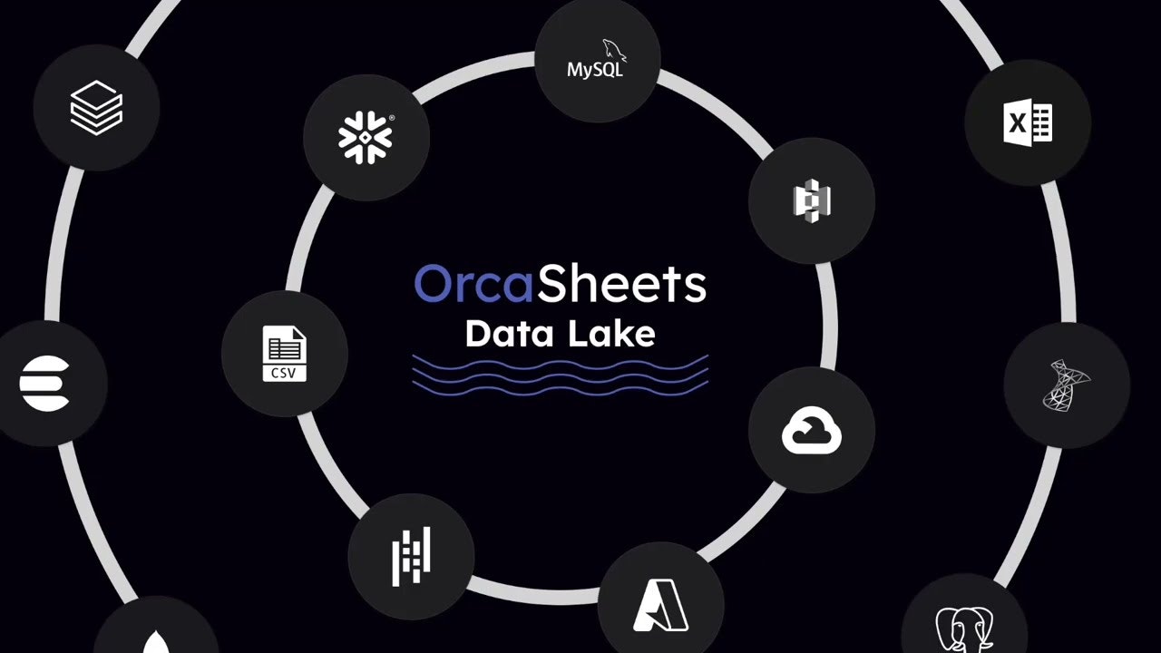 OrcaSheets Data Lake gallery image