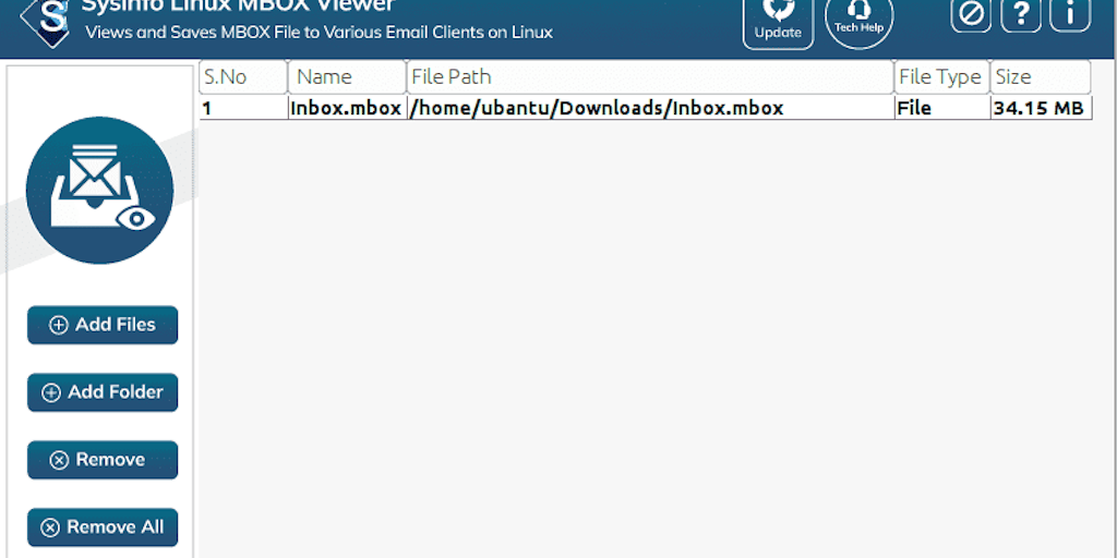 Sysinfo Linux MBOX Viewer: Manage MBOX files with ease using our Linux ...