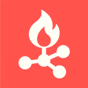 HOT SHARE - Product Hunt launch logo and brand identity