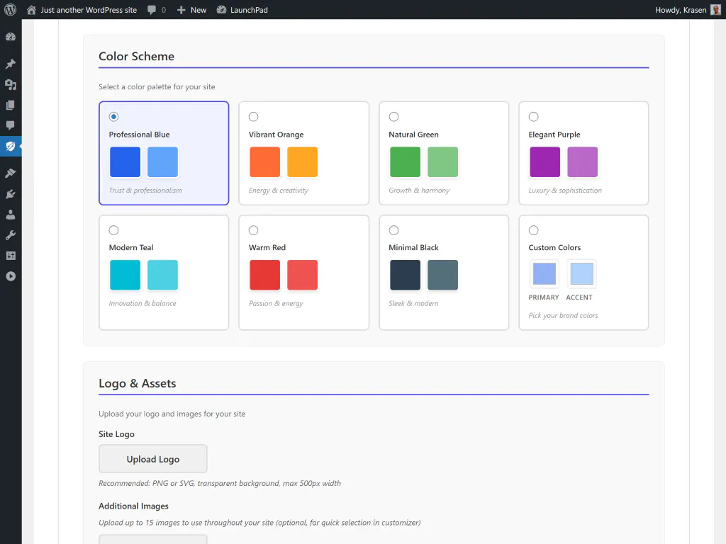 LaunchPad Builder for WordPress gallery image