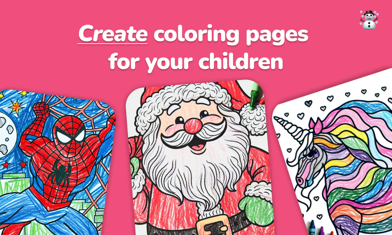 Free Coloring Pages Generator: Create endless coloring pages for your ...