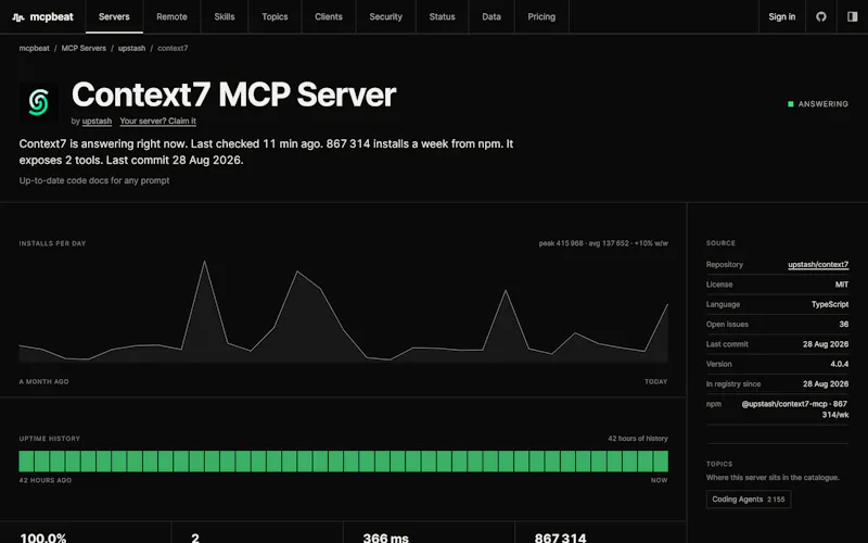 mcpbeat screenshot 2