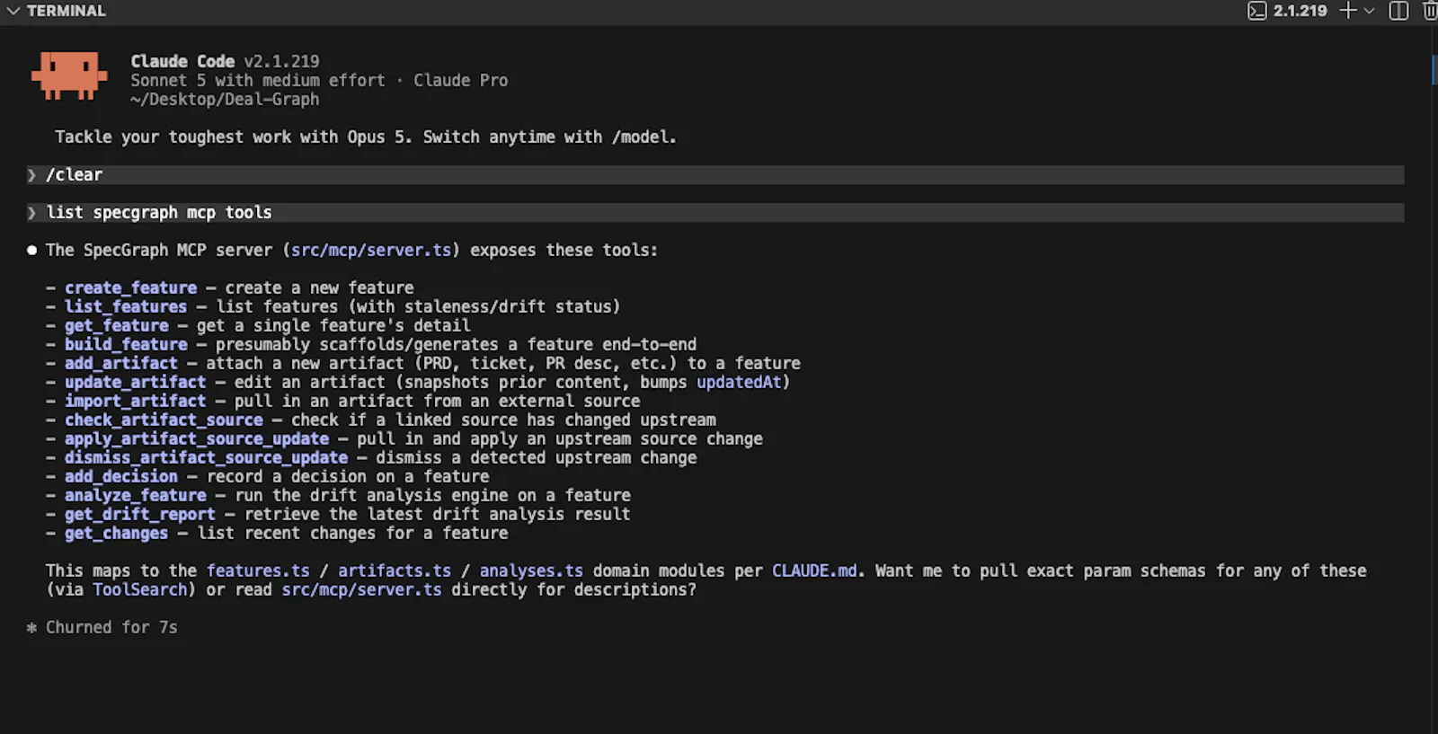 SpecGraph screenshot 4
