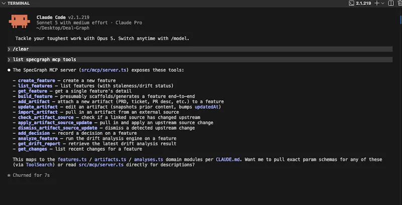 SpecGraph screenshot 4