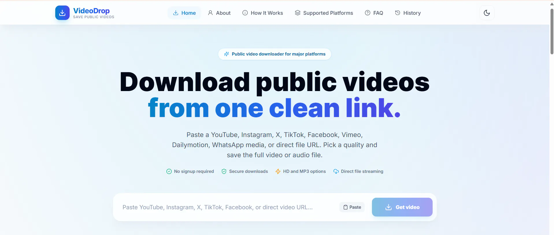 VideoDrop gallery image
