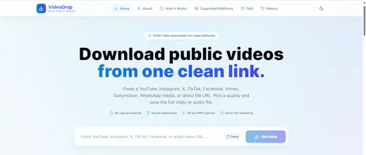 VideoDrop gallery image