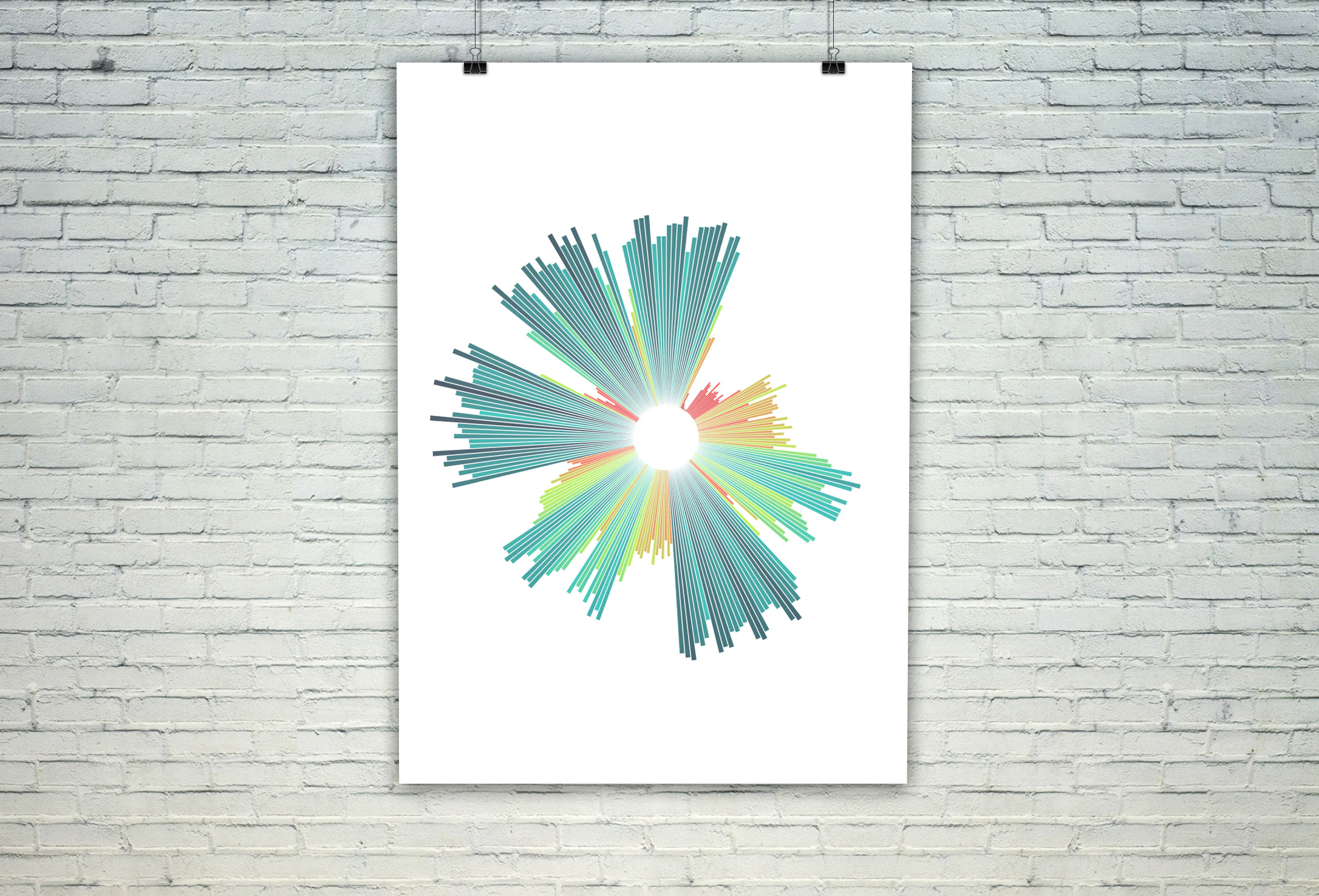 The Radial Sound Wave by SoundViz