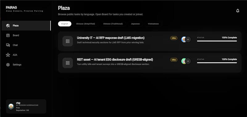 Pairag screenshot 2
