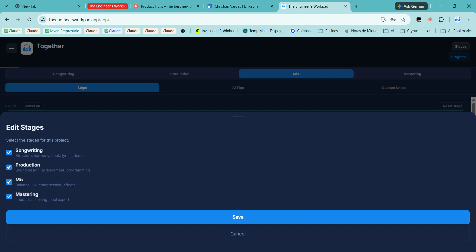 Know When Your Track Is Finished gallery image