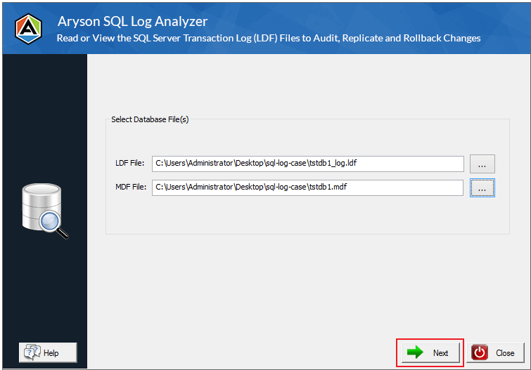 Herramienta de analizador de registros de SQL media 2