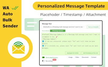 WASender - Free WhatsApp Bulk Sender gallery image