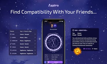 パーソナライズされた星占いと将来の予測のために、Aistro アプリに出生の詳細を入力する人。