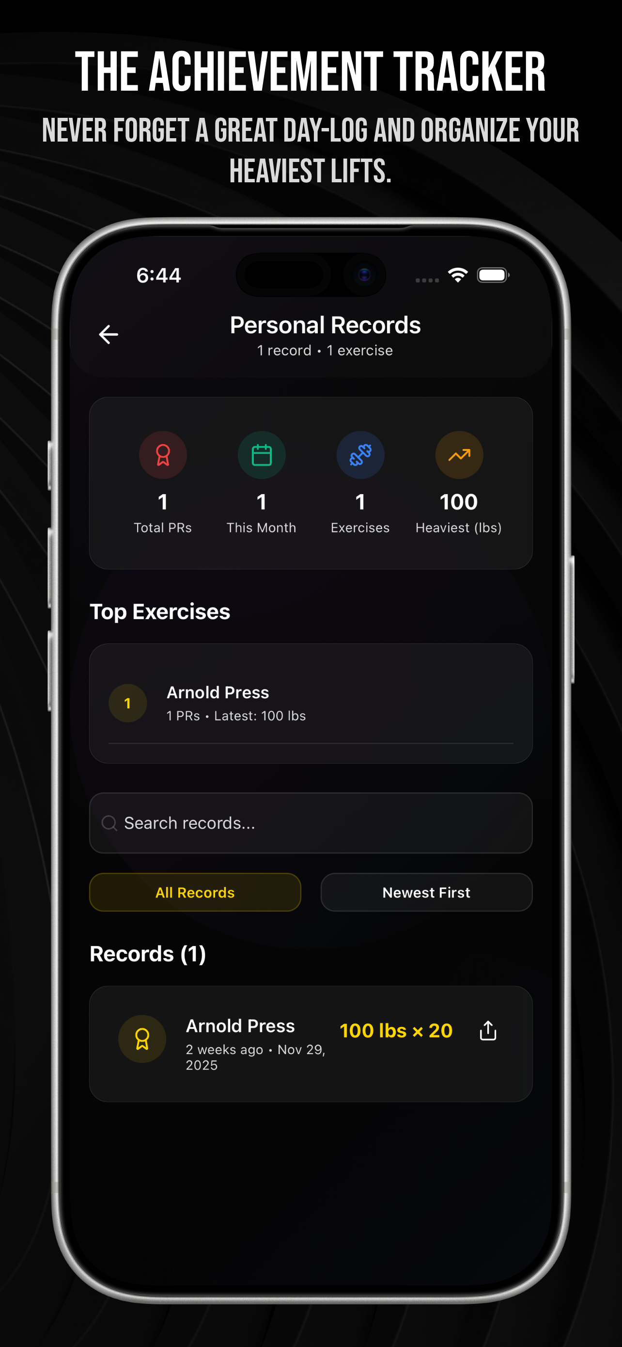 Project Yoked - Screenshot 4 showing product features and functionality