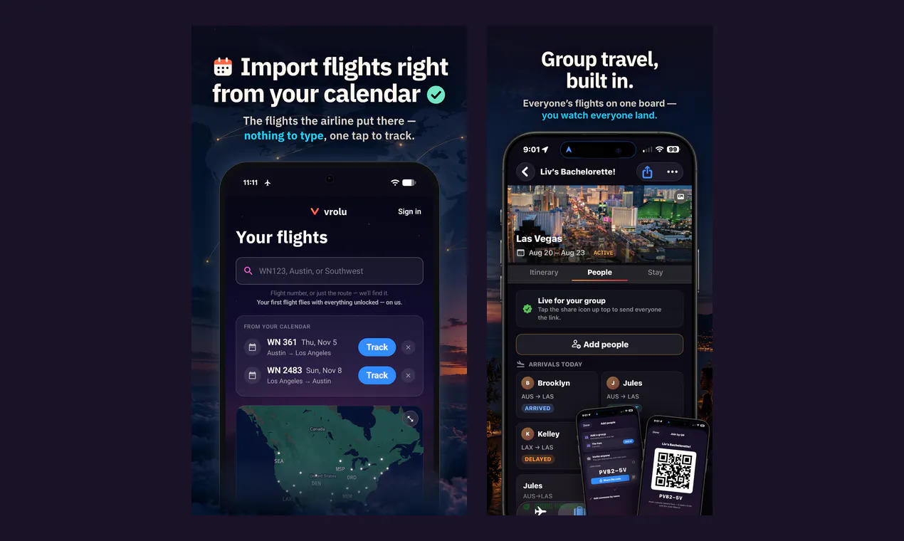 Vrolu - Live Flight Tracker gallery image