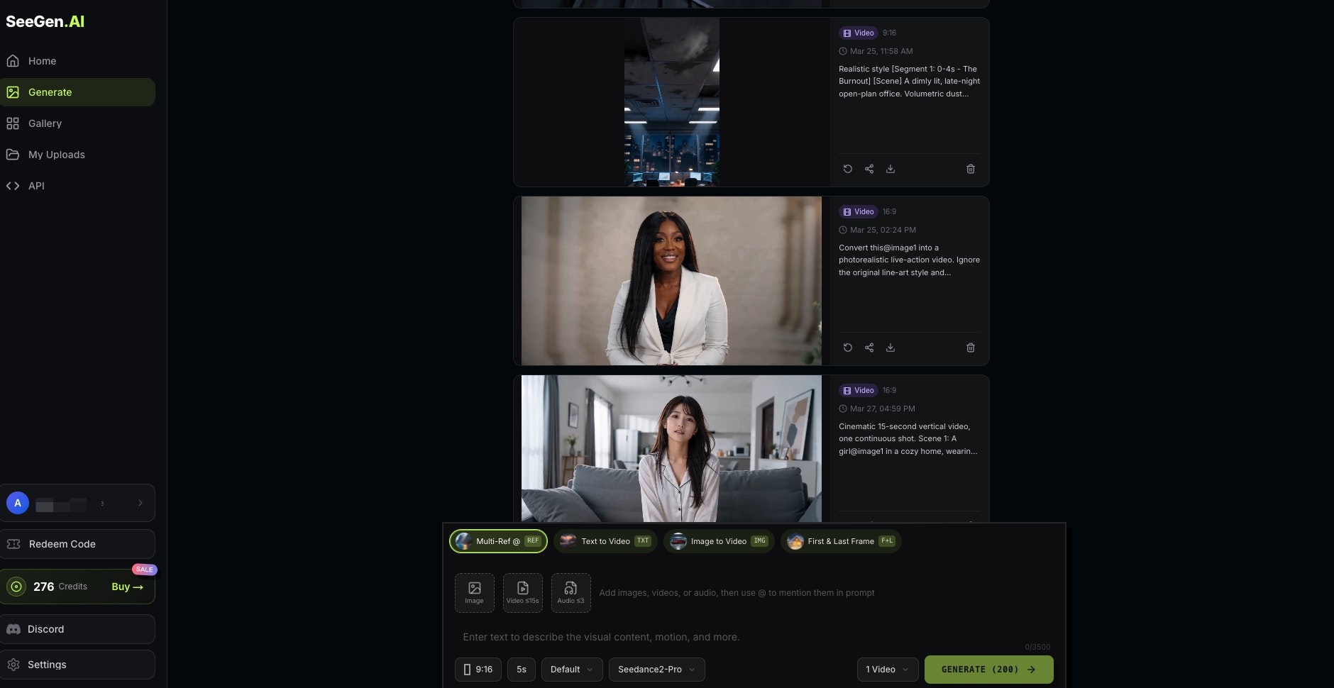 SeeGen AI gallery image