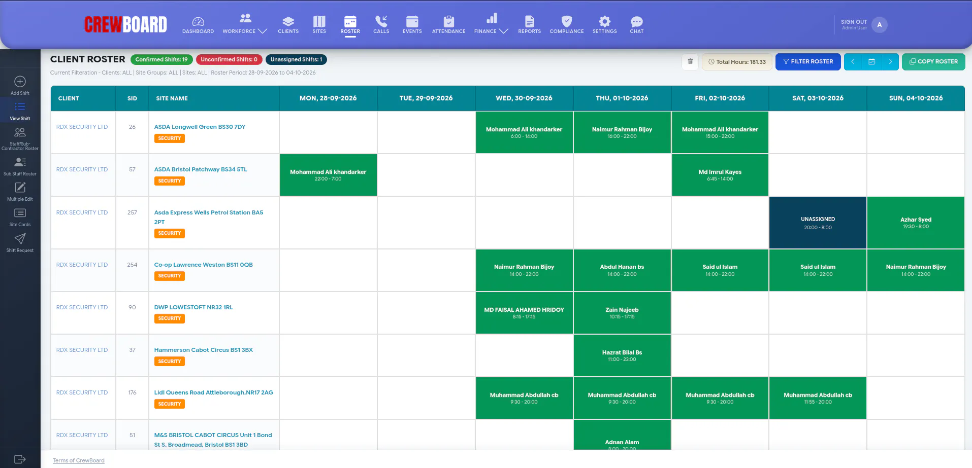 CREWBOARD -Security Workforce Management gallery image