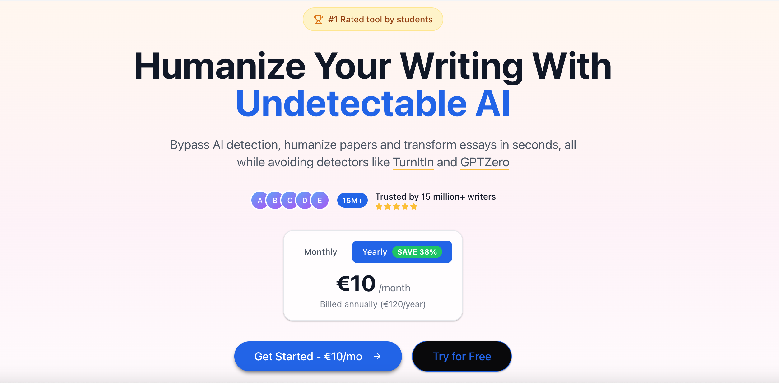 RewritelyApp - Main product screenshot demonstrating key features and user interface
