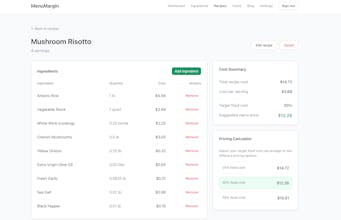 MenuMargin gallery image