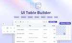 UI Table Builder image