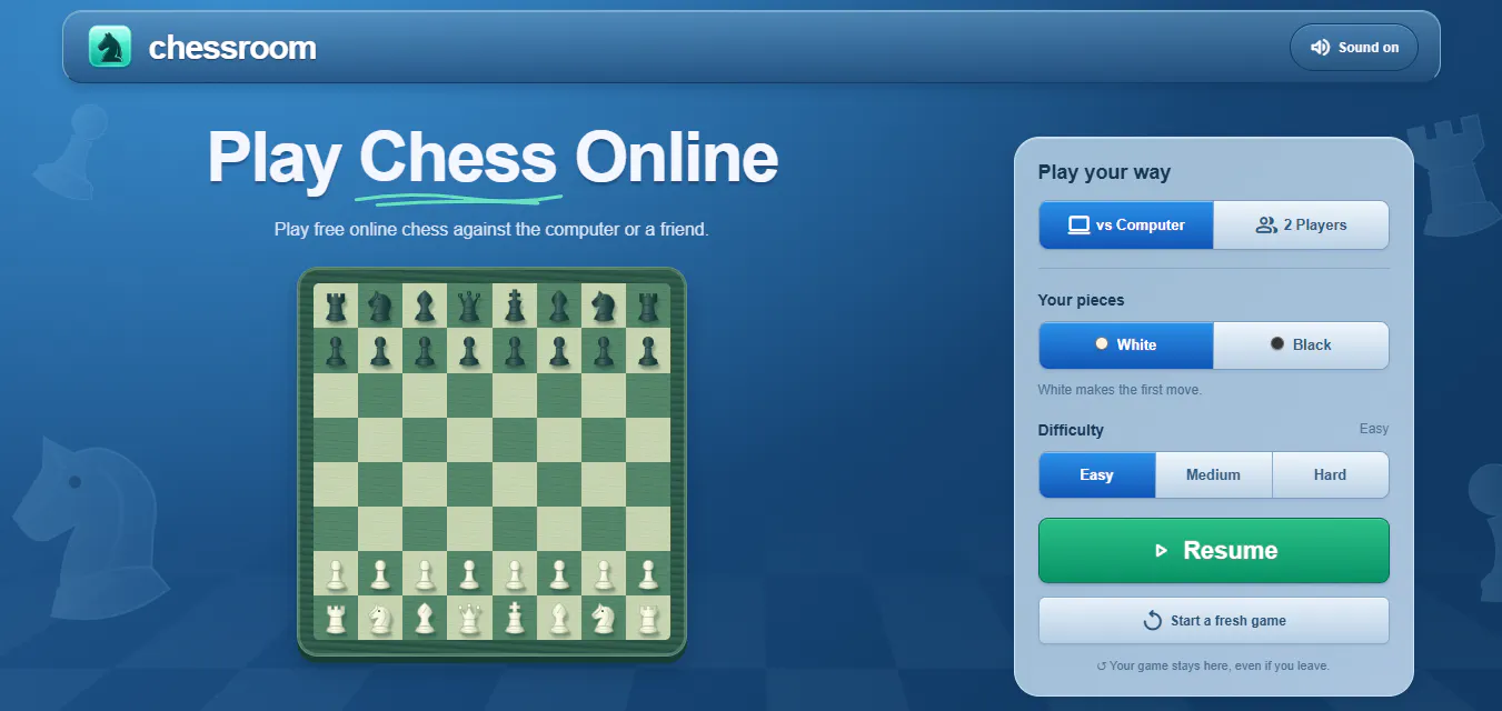 Chessroom gallery image
