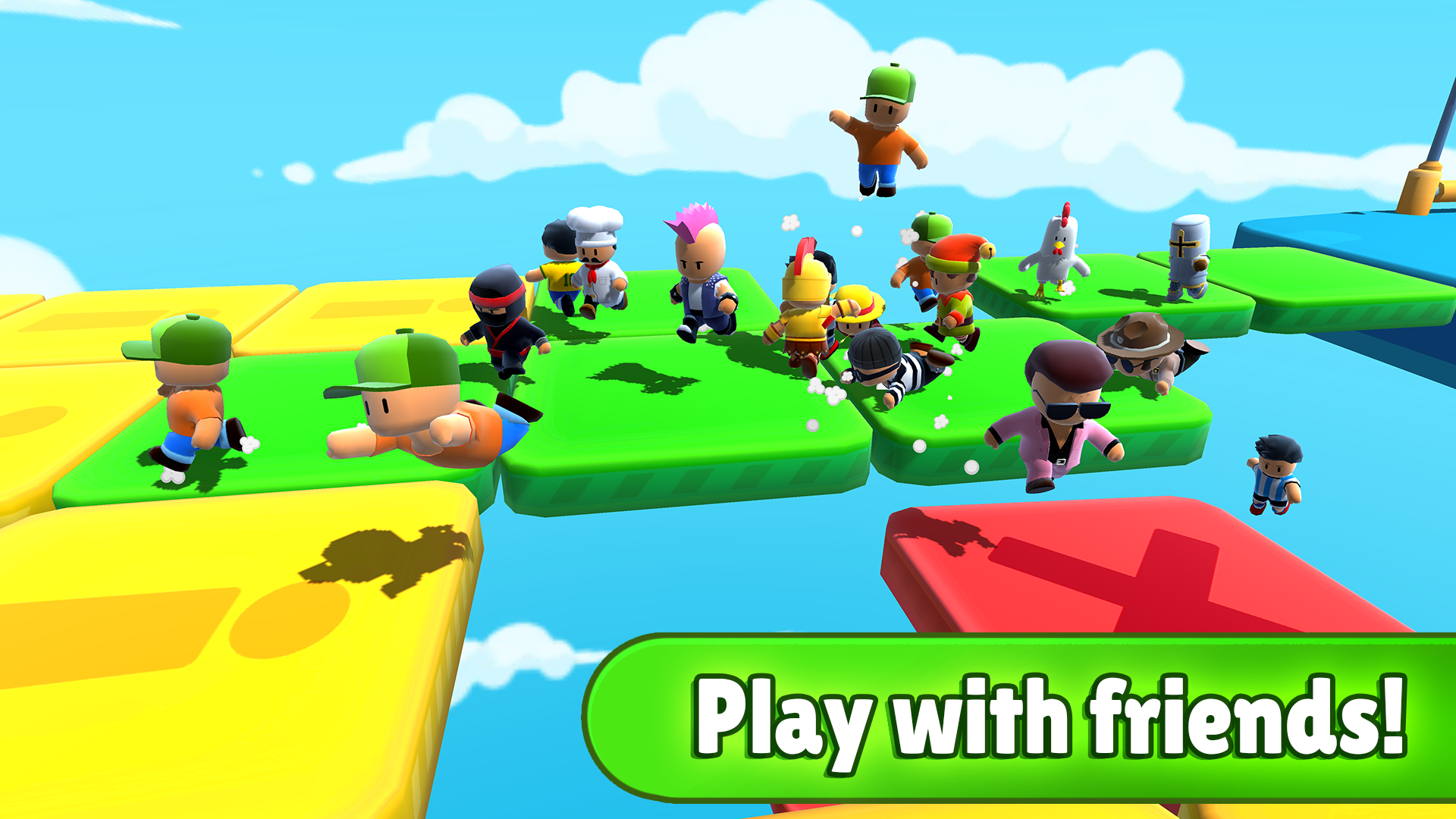 Stumble Guys — play online for free on Yandex Games