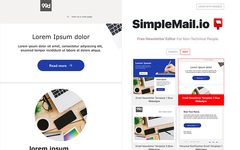 SimpleMail.io gallery image