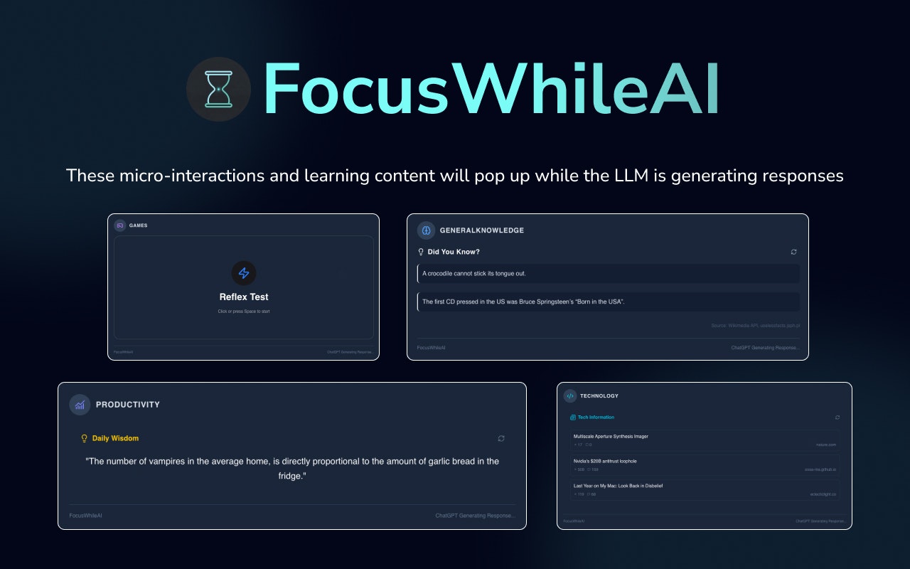 FocusWhileAI gallery image