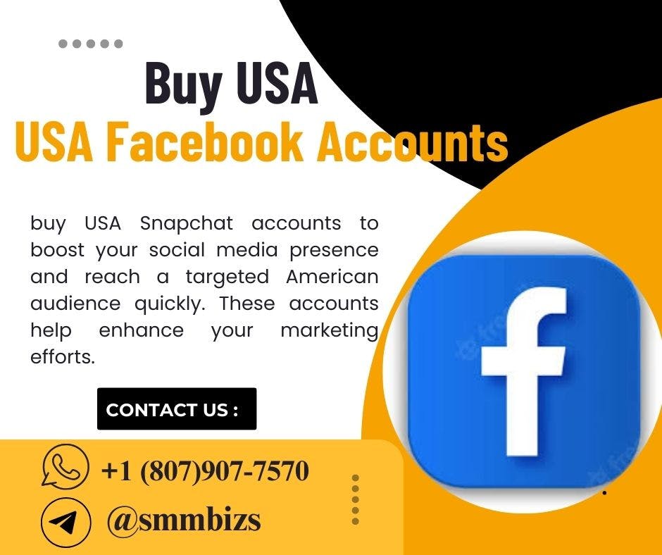  Buy USA Facebook Accounts media 1