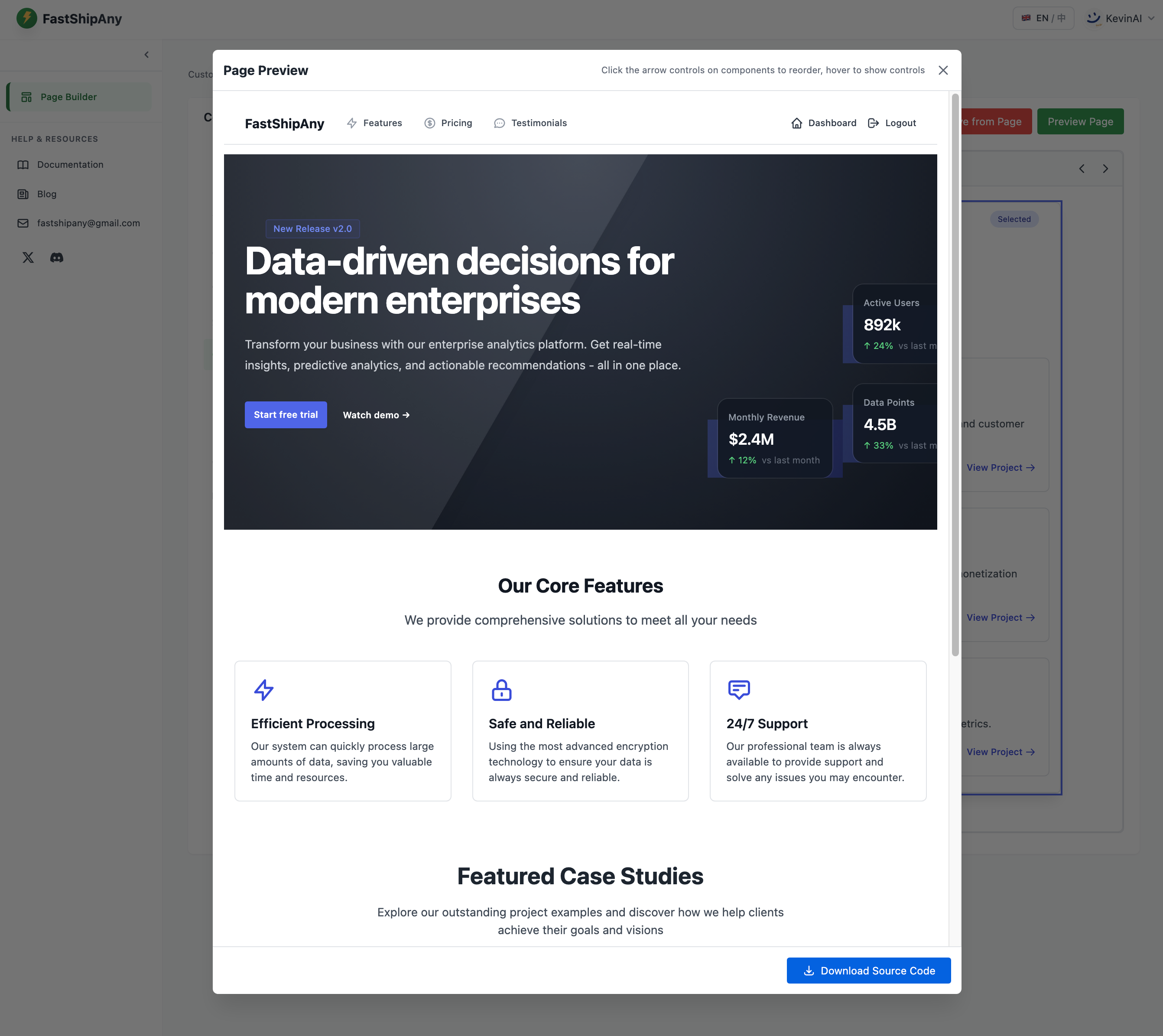 وسائط fastshipany - شحن فكرة أن منتج SaaS تحتاج فقط إلى ساعة واحدة 3